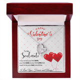 To My Soulmate - Forever Love Necklace - Red Balloons Gift For Mom, necklace For Wife, Gift For Mother's Day