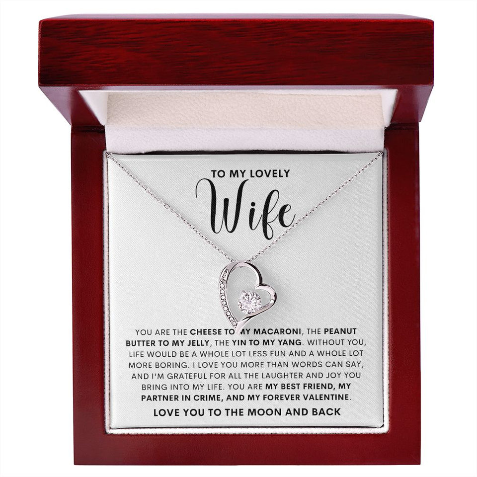 Funny Wife Gift - Forever Love Necklace