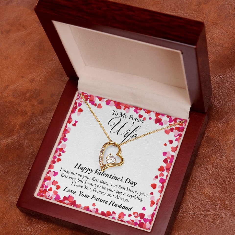 To My Future Wife Valentine's Day Forever Love Necklace
