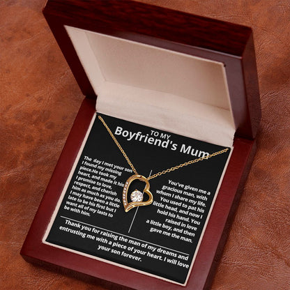 Forever Love Necklace Gift for Boyfriend's Mum Gift For Mom, necklace For Wife, Gift For Mother's Day