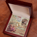 To My Wife From Husband | Never Forget That I Love You | Forever Love Necklace