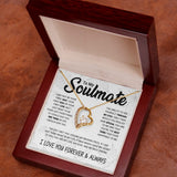Soulmate To Be Your Last Everything | Romantic Gift For Your Soulmate | Forever Love Necklace