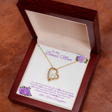 To My Bonus Mom - Forever Love Necklace Gift For Mom, necklace For Wife, Gift For Mother's Day