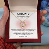Mommy Forever Love Necklace from Kids, Mommy gift from Husband to Wife from Kids