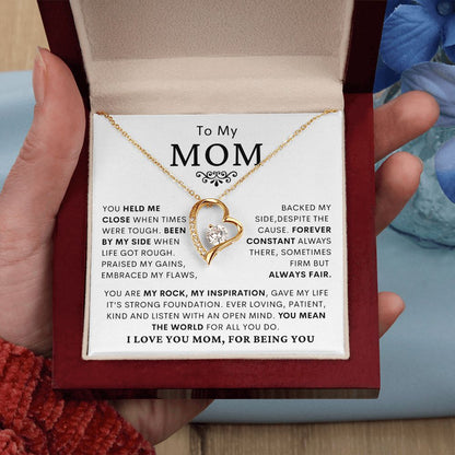 Mom Forever Love Necklace- For Being you
