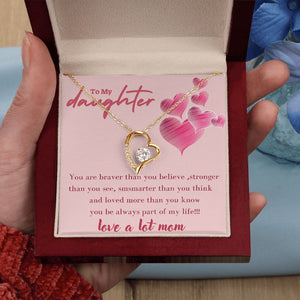 A Forever Love Necklace Gift From Mom To Daughter