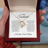 To My Soulmate In Your Eyes | Romantic Gift For Your Soulmate | Forever Love Necklace