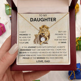 18th birthday gift for Daughter, Forever Love Necklace, Gift for Daughter 21st birthday, Wedding Day Gift for Daughter From Dad