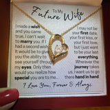 Future Wife - Forever Hand in Hand - Forever Love Necklace