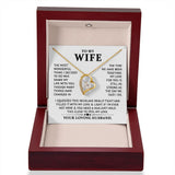 To My Wife - Feel My Lolve - Forever Love Necklace