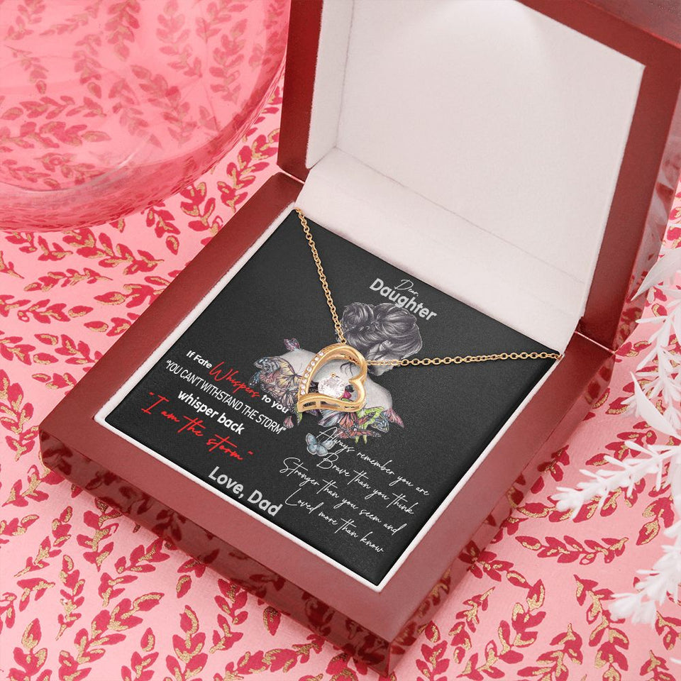 Dear Daughter | IF Fate Whispers To You | Forever Love Necklace