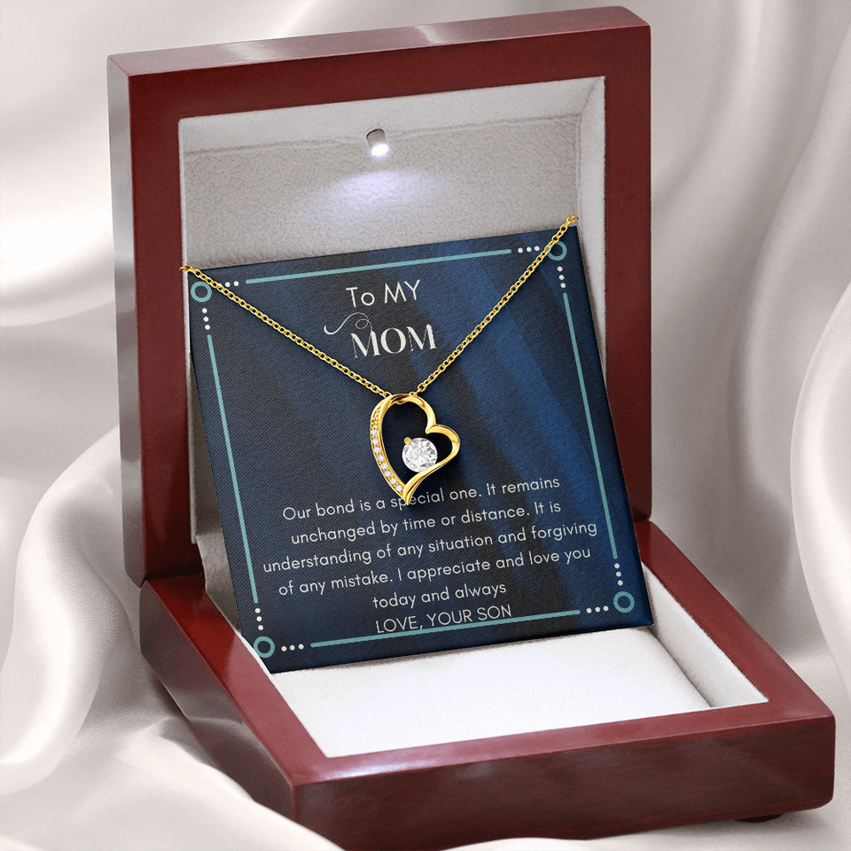 To Mom Forever Love Necklace-From Son