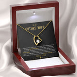 Future Wife Forever Love Necklace - Heart Happy