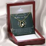 To My Mother In Law | An Open Heart | Forever Love Necklace