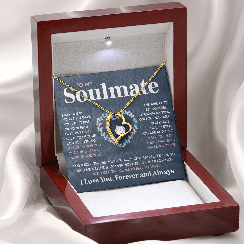 To My Soulmate | Feel My Love | Forever Love Necklace