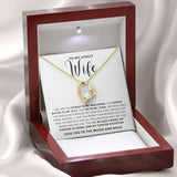 Funny Wife Gift - Forever Love Necklace