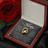 To My Mom | Remember I Love You | Forever Love Necklace