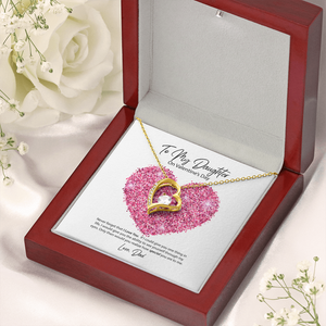 To My Daughter from Dad Valentine's Day Forever Love Necklace