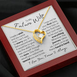 Future Wife - Forever Hand in Hand - Forever Love Necklace