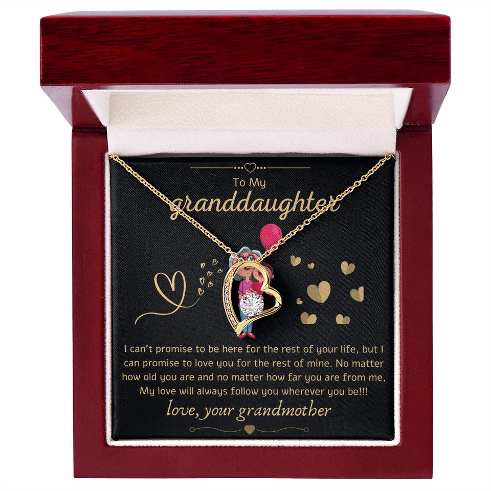 A Beautiful Forever Love Necklace From Grandmother To Granddaughter