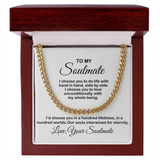 Necklace for Soulmate, Husband, Boyfriend - I Choose You To Do Life With, Birthday Gift, Necklace Anniversary, Cuban Link Chain Necklace