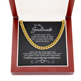 Gift for Soulmate - I Want To Be Your Last Everything Necklace, Necklace for Husband, Boyfriend, Birthday Gift, Anniversary, Father's Day Gift, Cuban Link Chain