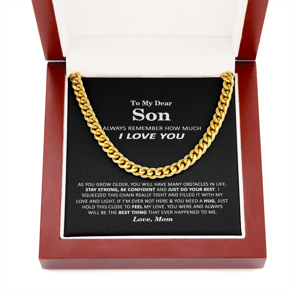 Son I Confident I Cuban Link Chain
