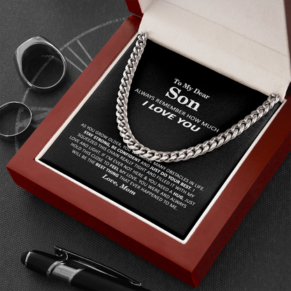 Son I Confident I Cuban Link Chain