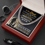 To My Dad | My Forever Hero | Cuban Link Chain