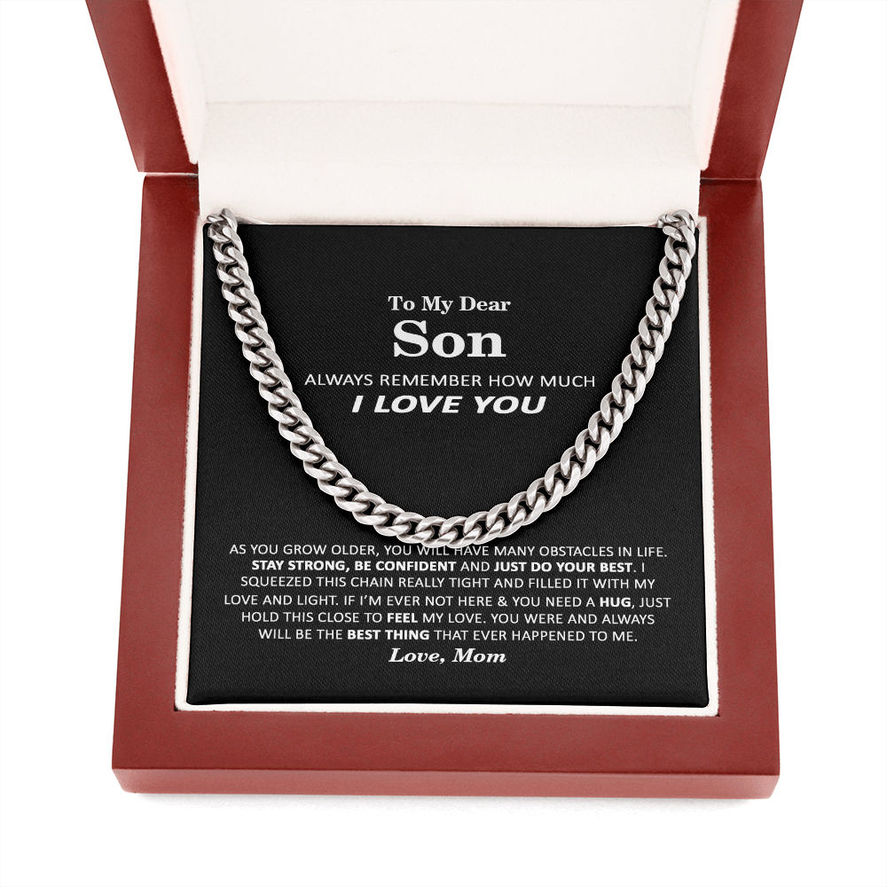 Son I Confident I Cuban Link Chain