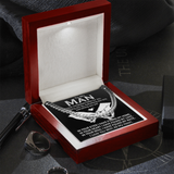 To My Man Gift Ideas, Valentines Gift for Boyfriend, Anniversary Gift for Him Cuban Link Chain