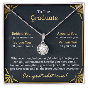 Graduation Gift For Her - Within You All You Need - Eternal Hope Necklace | Gift for New Graduate