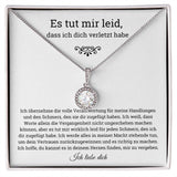 German Es tut mir leid Eternal Hope Necklace, Im sorry for hurting you , Apology, forgiveness gift, es tut mir leid geschenk