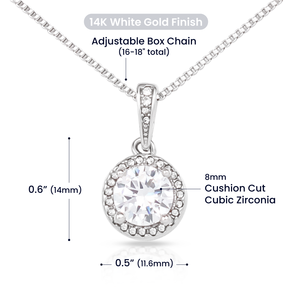 German Es tut mir leid Eternal Hope Necklace, Im sorry for hurting you , Apology, forgiveness gift, es tut mir leid geschenk