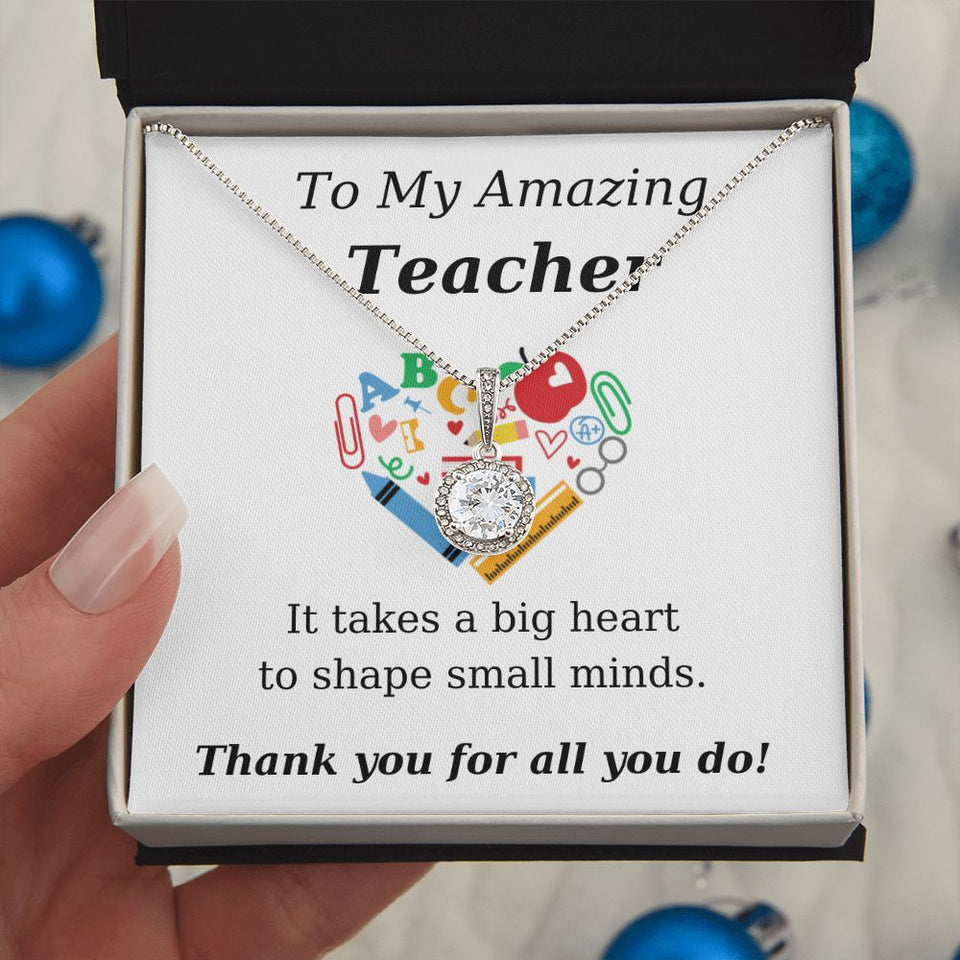 Amazing Teacher Appreciation Gift Eternal Hope Necklace