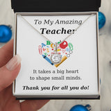 Amazing Teacher Appreciation Gift Eternal Hope Necklace