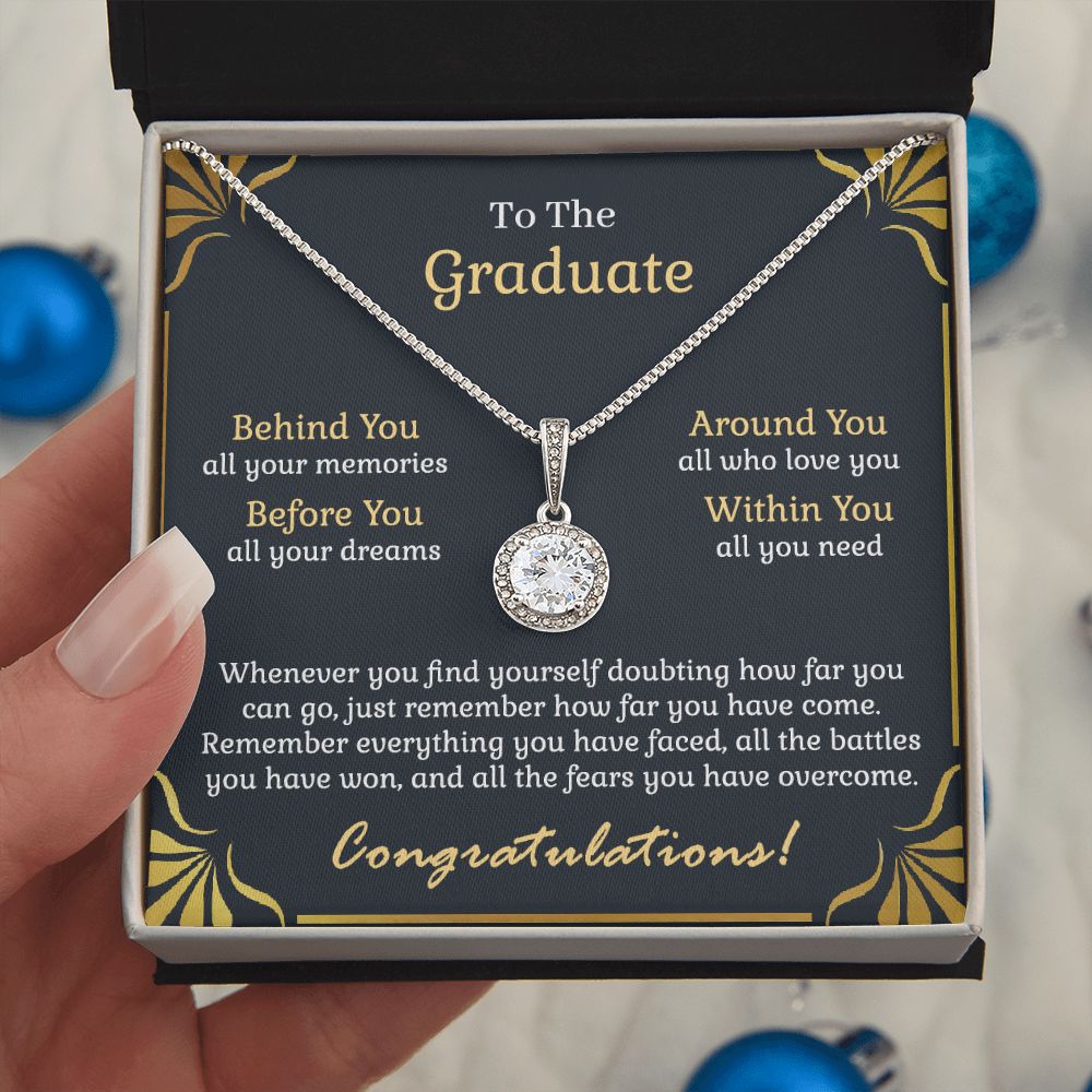 Graduation Gift For Her - Within You All You Need - Eternal Hope Necklace | Gift for New Graduate