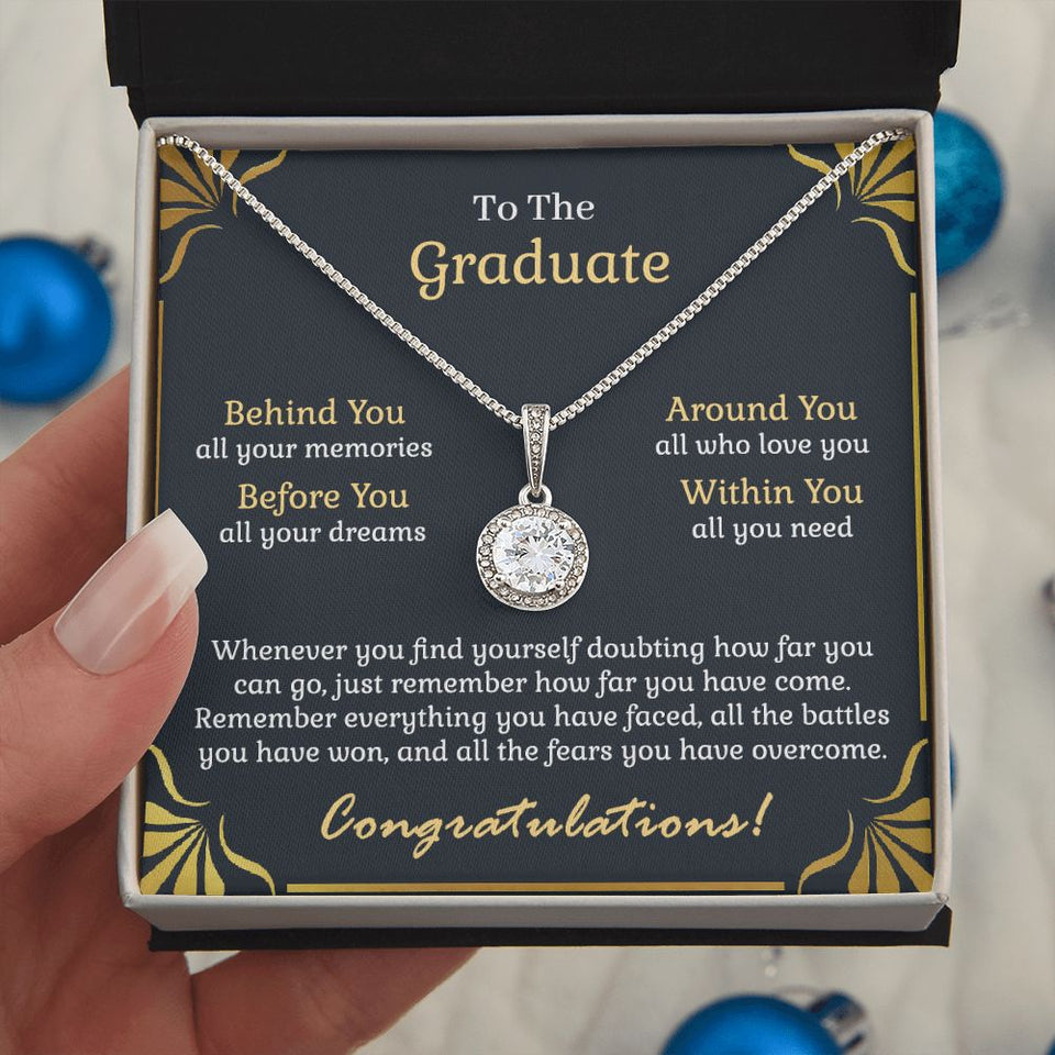 Graduation Gift For Her - Within You All You Need - Eternal Hope Necklace | Gift for New Graduate
