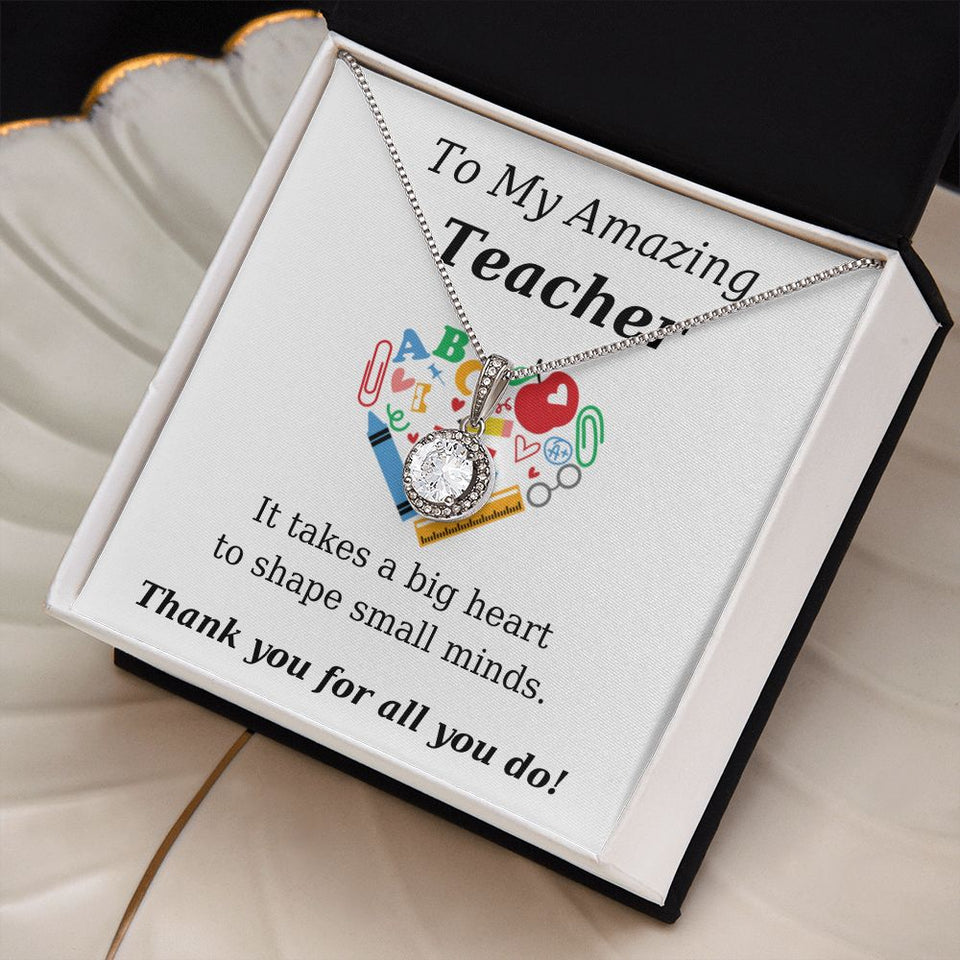 Amazing Teacher Appreciation Gift Eternal Hope Necklace