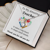 Amazing Teacher Appreciation Gift Eternal Hope Necklace