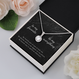 To My Favorite, To My Everything Eternal Hope Necklace