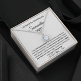 Personalized I'm Sorry Eternal Hope Necklace