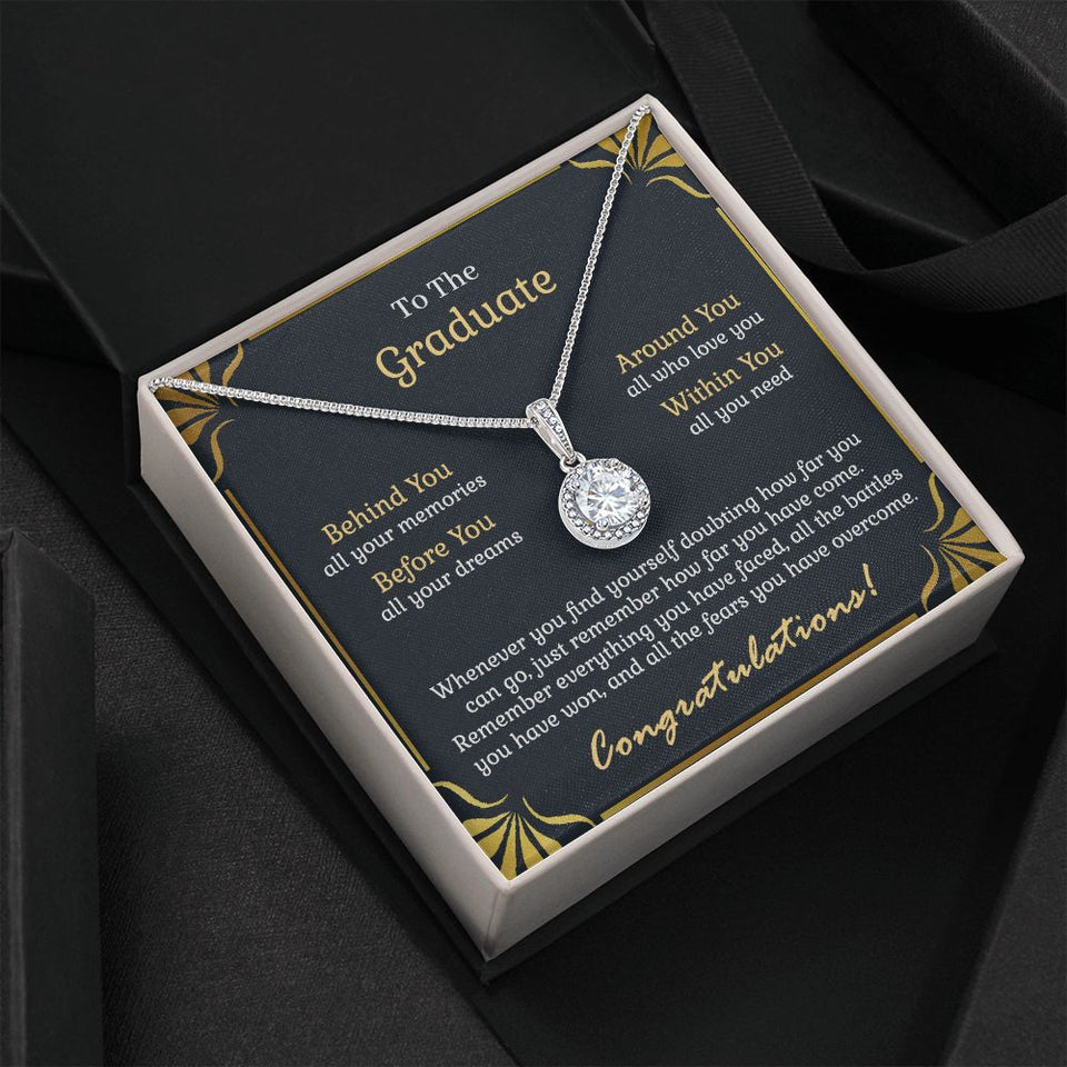 Graduation Gift For Her - Within You All You Need - Eternal Hope Necklace | Gift for New Graduate