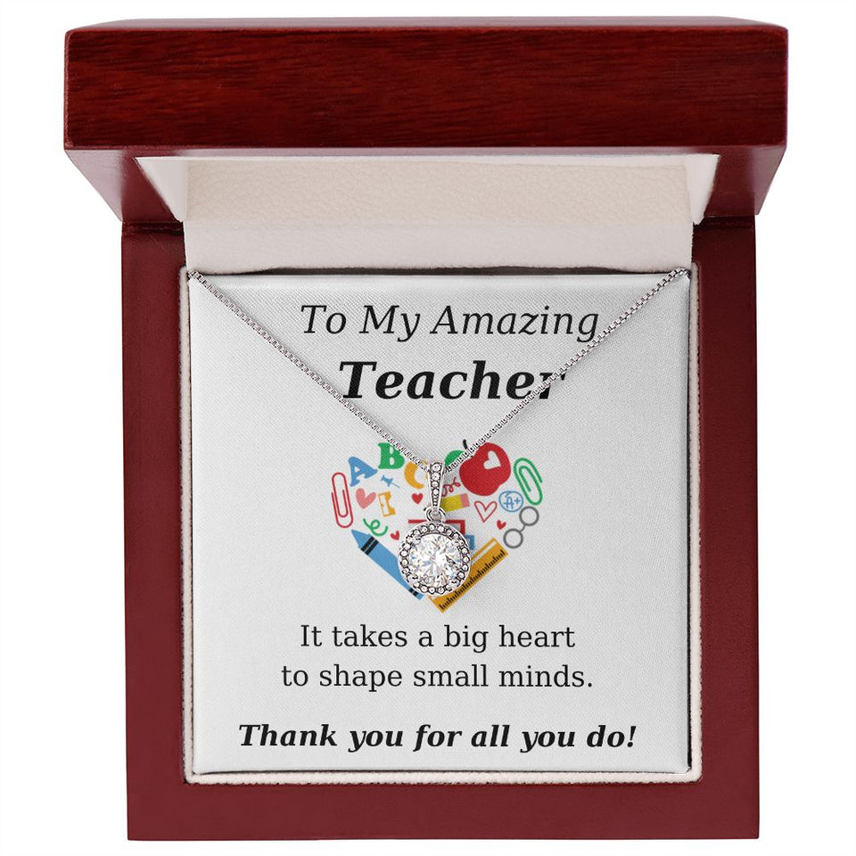 Amazing Teacher Appreciation Gift Eternal Hope Necklace