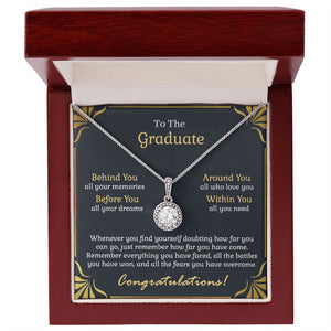 Graduation Gift For Her - Within You All You Need - Eternal Hope Necklace | Gift for New Graduate