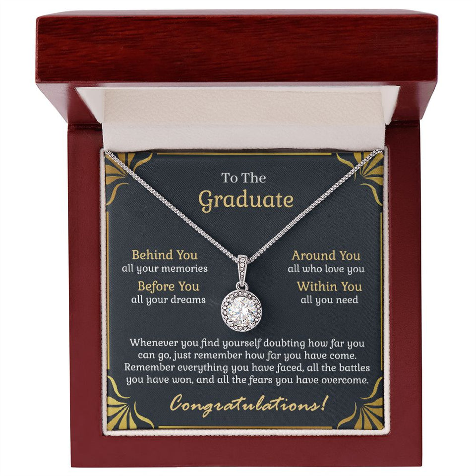 Graduation Gift For Her - Within You All You Need - Eternal Hope Necklace | Gift for New Graduate