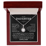 I Believe in you- Dad to Daughter Eternal Hope Necklace