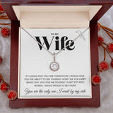 To My Wife | I Am Proud To Be Yours | Eternal Hope Necklace | Christmas Gifts Ideas for Wife