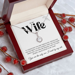 To My Wife | I Am Proud To Be Yours | Eternal Hope Necklace | Christmas Gifts Ideas for Wife