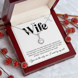 To My Wife | I Am Proud To Be Yours | Eternal Hope Necklace | Christmas Gifts Ideas for Wife